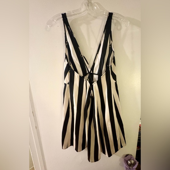 LPA - Cream Striped Mini Dress - Picture 7 of 10